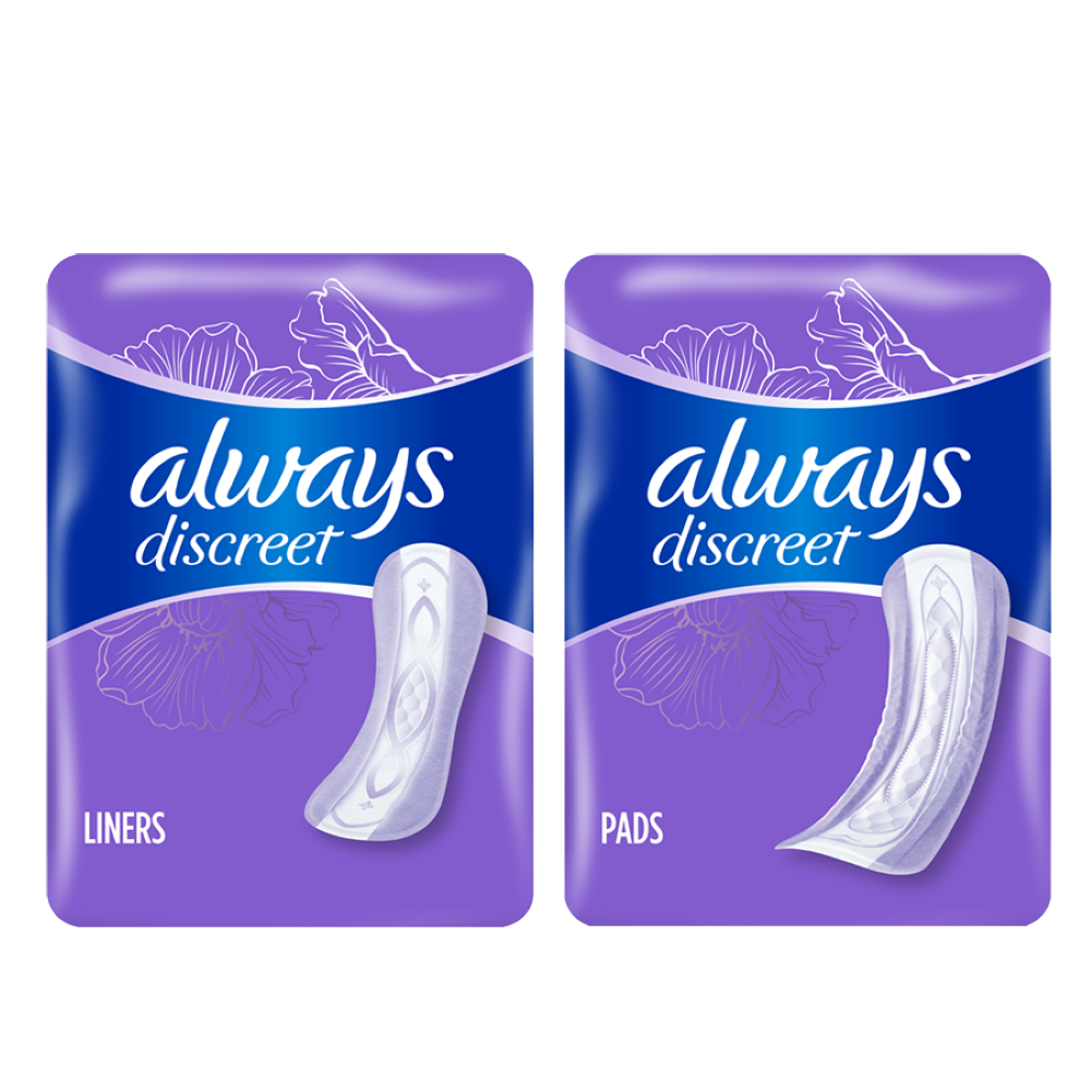 save 2 50 on 2 always discreet incontinence Harris-teeter Coupon