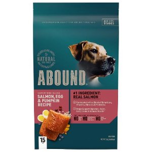 save 4 00 on abound dry dog food Food-4-less Coupon