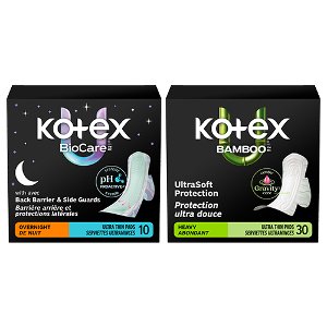 20 off kotex pads liners pickup or delivery only Food-4-less Coupon