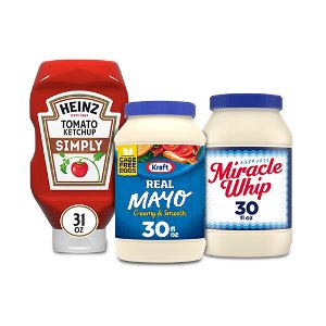 buy 3 save 3 on heinz ketchup kraft mayo miracle whip pickup or delivery only Kroger Coupon