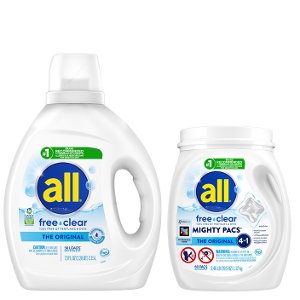 save 1 50 on all free clear laundry detergent product Kroger Coupon