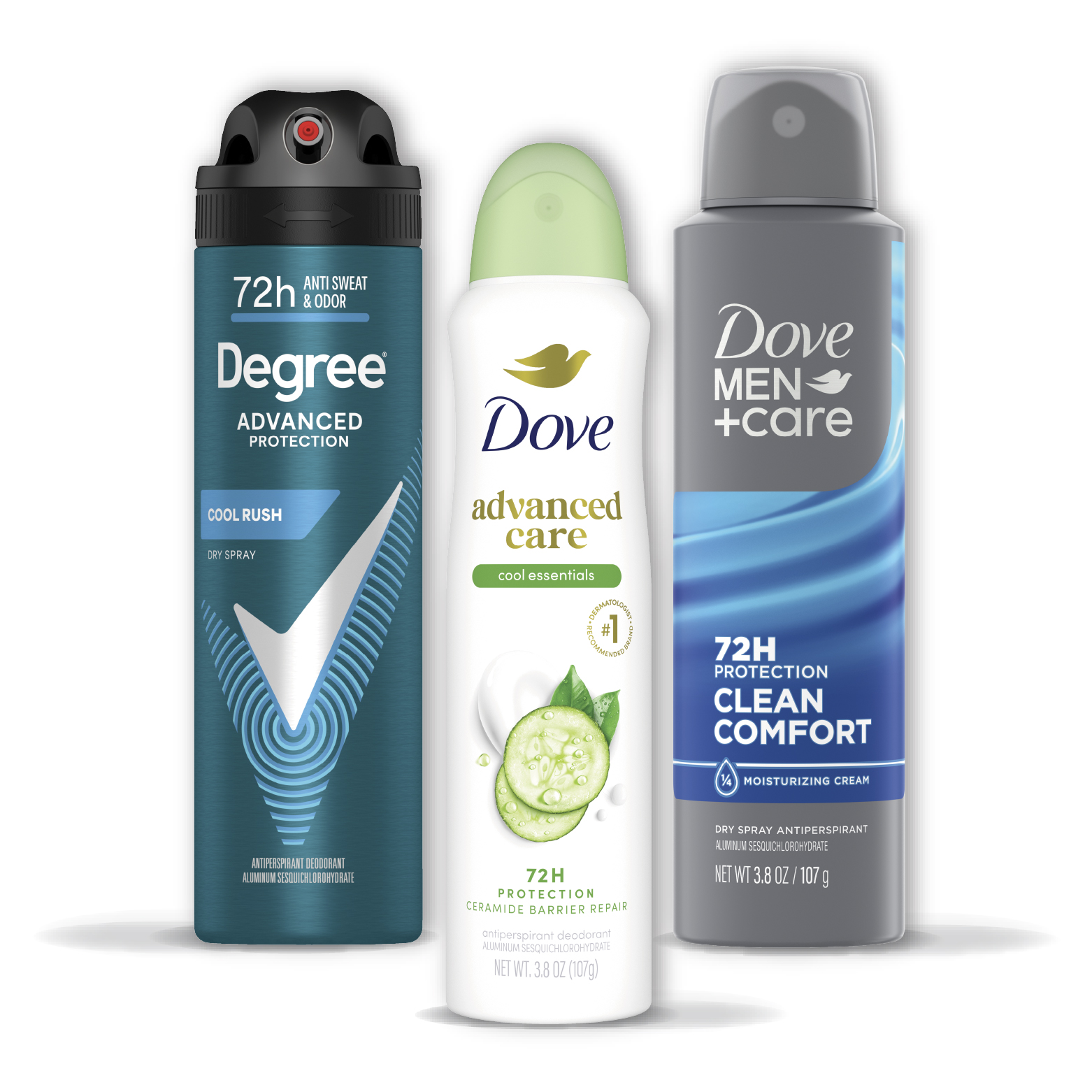 Dove Men+Care Men's Antiperspirant Dry Spray 72H Protection With A