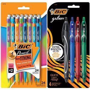 save 2 on bic mechanical pencil or gelocity pen Fred-meyer Coupon