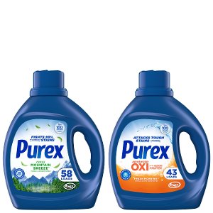 save 3 00 on 2 purex liquid laundry detergent products Food-4-less Coupon
