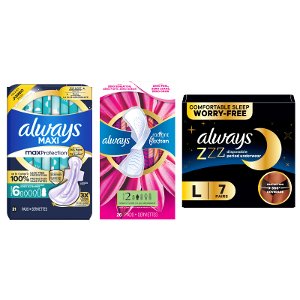 save 1 00 on always Food-4-less Coupon