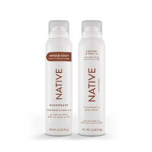 save 7 00 on 2 native whole body spray or stick Food-4-less Coupon