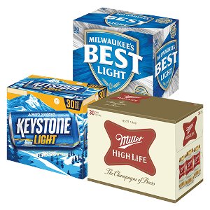Miller Genuine Draft American Lager Beer, 30 cans / 12 fl oz - Kroger
