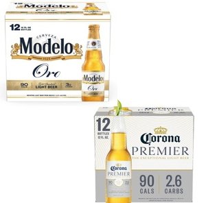 Corona Non-Alcoholic Malt Beverage Mexican Import Brew, 12 cans