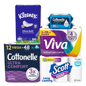 spend 50 save 15 on select cottonelle scott kleenex viva on pickup or delivery only Frys Coupon
