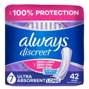 save 2 00 on always discreet pads Food-4-less Coupon