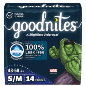 save 1 00 on goodnites diapers Food-4-less Coupon