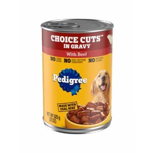 save 1 00 on 2 pedigree wet dog food Food-4-less Coupon
