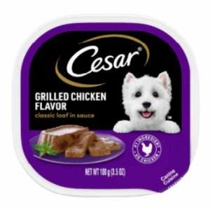 save 2 00 on 8 cesar wet dog food Food-4-less Coupon