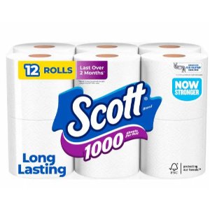 save 2 00 on scott 1000 bath tissue King-soopers Coupon