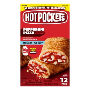 save 3 on hot pockets 12 ct pickup or delivery only Food-4-less Coupon