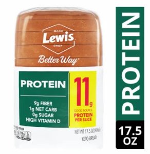 4 49 lewis protein bread pickup or delivery only Ralphs Coupon