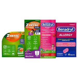 spend 40 save 10 on zyrtec benadryl pickup or delivery only Food-4-less Coupon