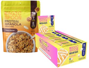 save 50 on magic spoon protein granola or protein treat bar 1ct pickup or delivery only Food-4-less Coupon