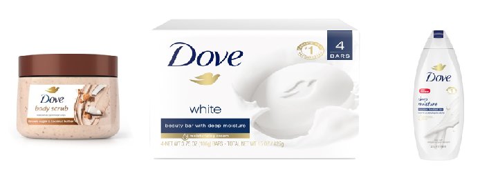 6 49 dove body wash bar soap or scrubs Fred-meyer Coupon