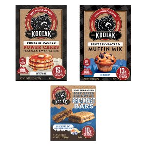 buy 3 save 5 on select kodiak mixes granola breakfast bars pickup or delivery only Food-4-less Coupon