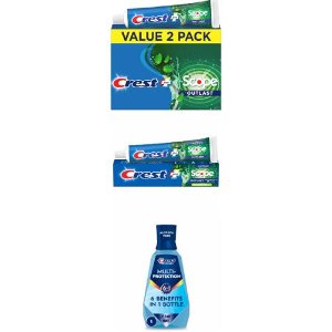 save 1 00 on crest toothpaste or mouthwash Food-4-less Coupon