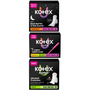 save 1 50 on kotex tampons or pads Food-4-less Coupon