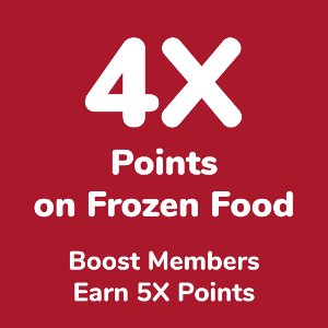 shop wednesday 6 10 tuesday 6 16 get 4x points on frozen food items Fred-meyer Coupon