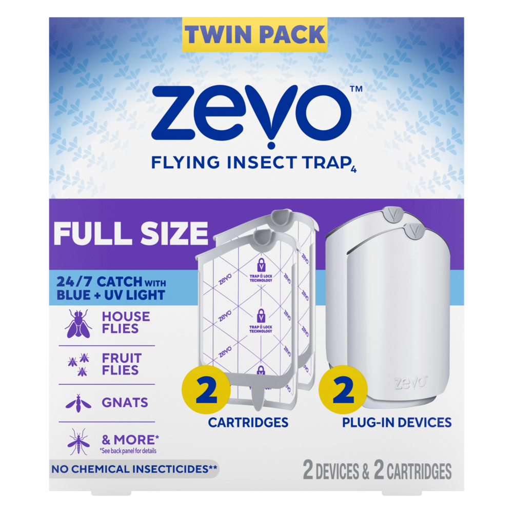 Zevo Trap Starter Kit, 2 Devices + 2 Cartridges, 1 kit - Pay Less