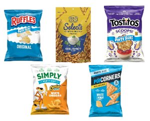 3 99 party size ruffles tostitos rold gold select simply or popcorners Fred-meyer Coupon