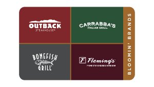 get 200 bonus fuel points on a bloomin brands gift card Harris-teeter Coupon