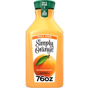 save 1 25 on simply orange juice 76 oz pickup or delivery only Fred-meyer Coupon