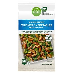 Simple Truth® Jamaican Jerk Inspired Pork and Vegetables Sheet Pan