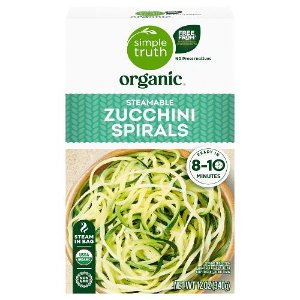 Simple Truth Organic® Steamable Zucchini Spirals, 12 oz - Baker's