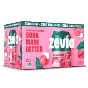 Zevia® Black Cherry Zero Sugar Soda Cans, 6 pk / 12 fl oz - Gerbes