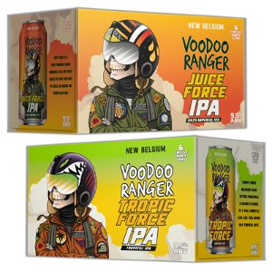 New Belgium® Voodoo Ranger® Tropic Force™ Tropical IPA Craft Beer