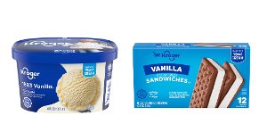 Kroger® Deluxe Churned Lactose Free No Sugar Added Vividly Vanilla