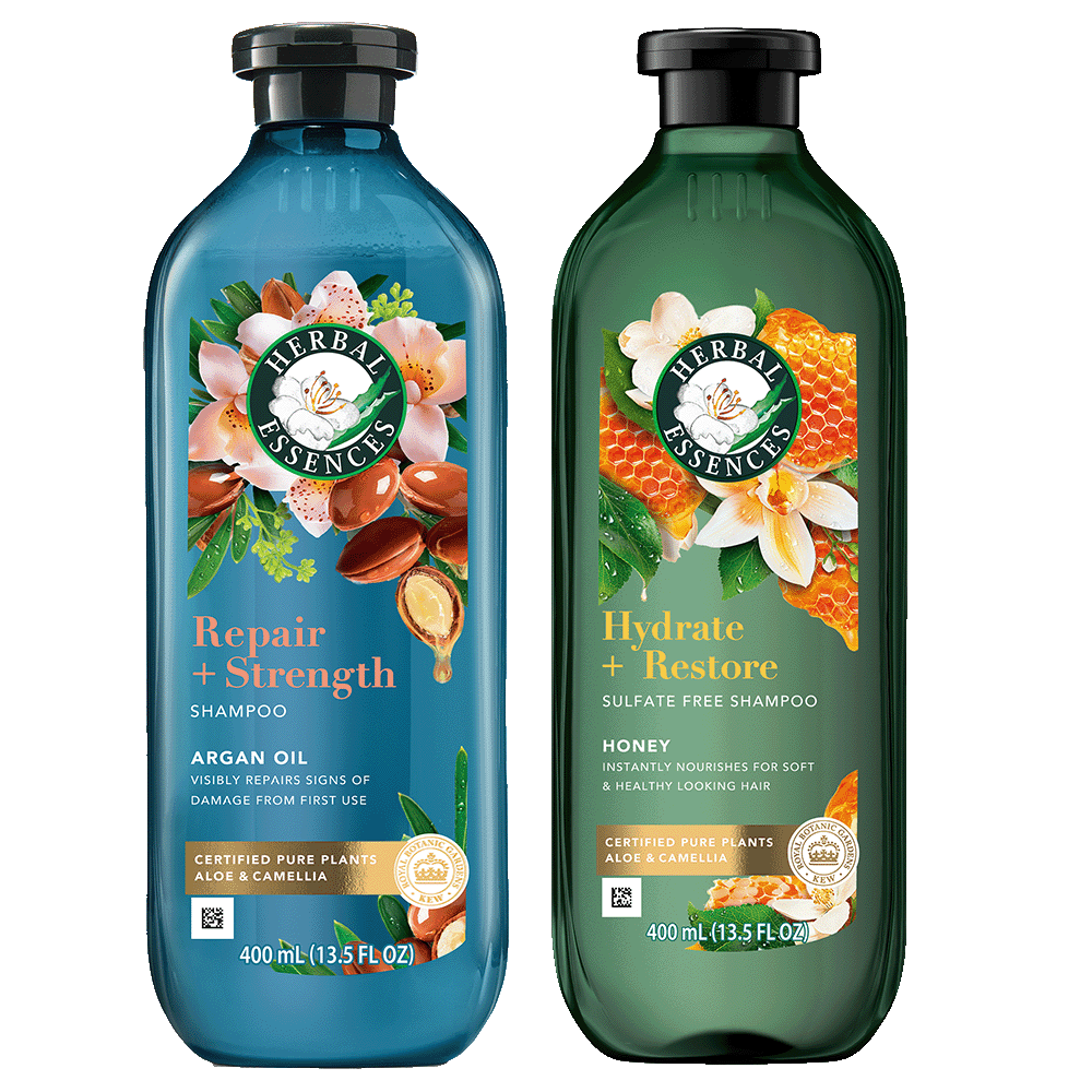 Herbal Essences Argan Oil Shampoo and Conditioner Set with Aloe